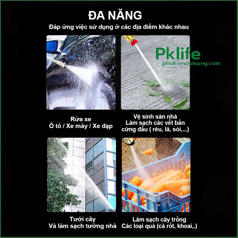 Các bước hoạt động của Máy Bơm Rửa Xe MRX-2P10 Các bước hoạt động của Máy Bơm Rửa Xe MRX-2P10