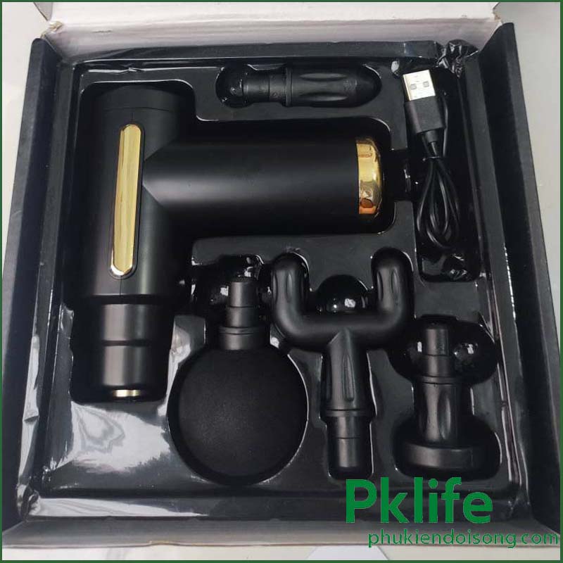 Ảnh thật của máy massage cầm tay nhỏ gọn MMS-43001