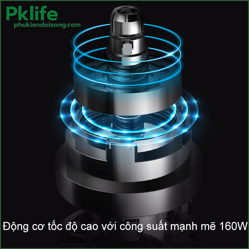 Cấu tạo và thiết kế nổi bật của máy hút bụi không dây gia đình MHB-1T9701