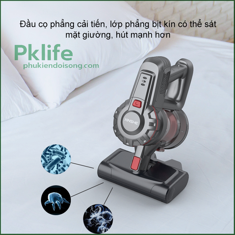 Cấu trúc của máy hút bụi mini dùng pin Mhb-1T9701 dễ dàng tháo lắp
