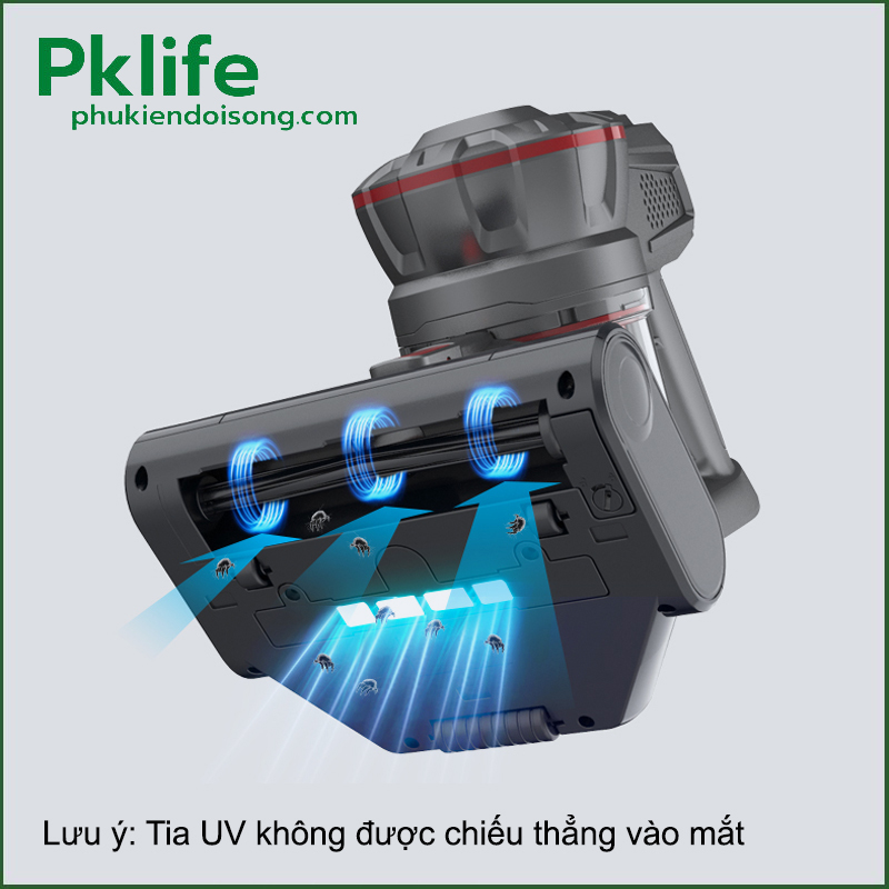 Cấu trúc của máy hút bụi mini dùng pin Mhb-1T9701 dễ dàng tháo lắp