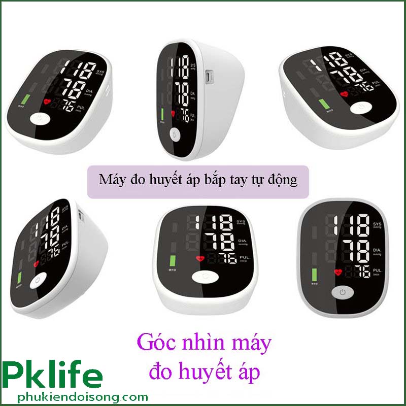 Cấu tạo chi tiết máy đo huyết áp điện tử mini DHA-75001