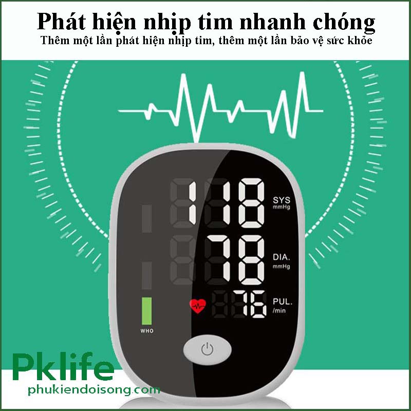 Cấu tạo chi tiết máy đo huyết áp điện tử mini DHA-75001