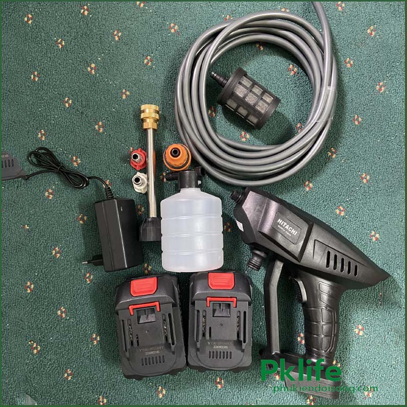 ẢNH THẬT CỦA MÁY RỬA XE DÙNG PIN MRX-2P10