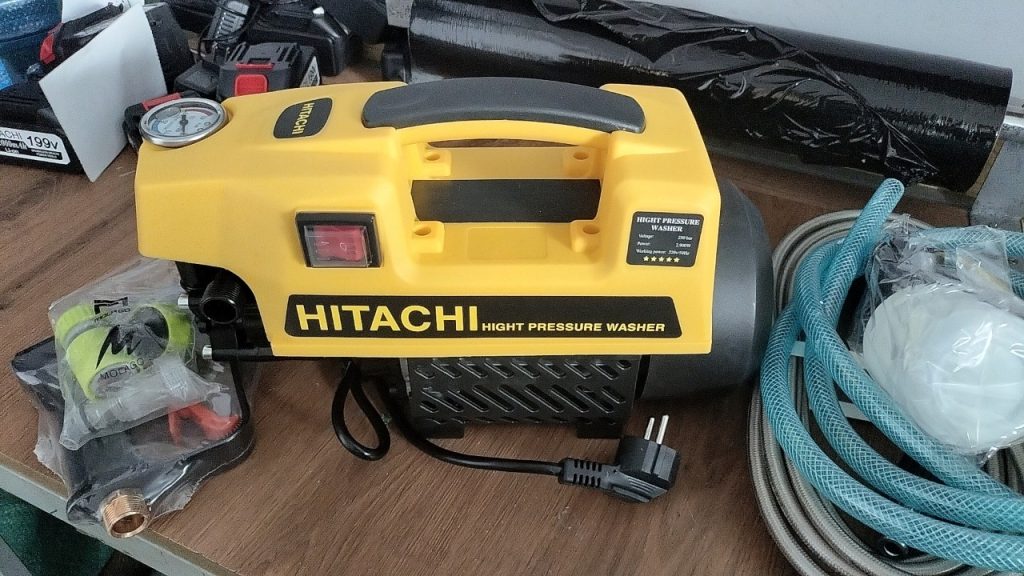 Ảnh thật của máy rửa xe Hitachi MRX-1T5501