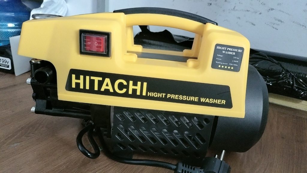 Ảnh thật của máy rửa xe Hitachi MRX-1T5501